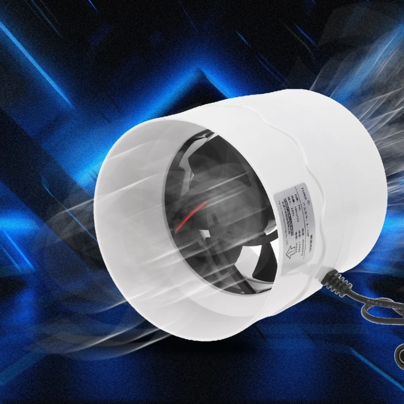 110 มม.Air Blower ควบคุมความเร็วพัดลมดูดอากาศสำหรับห้องน้ำระบายอากาศ Dropsale