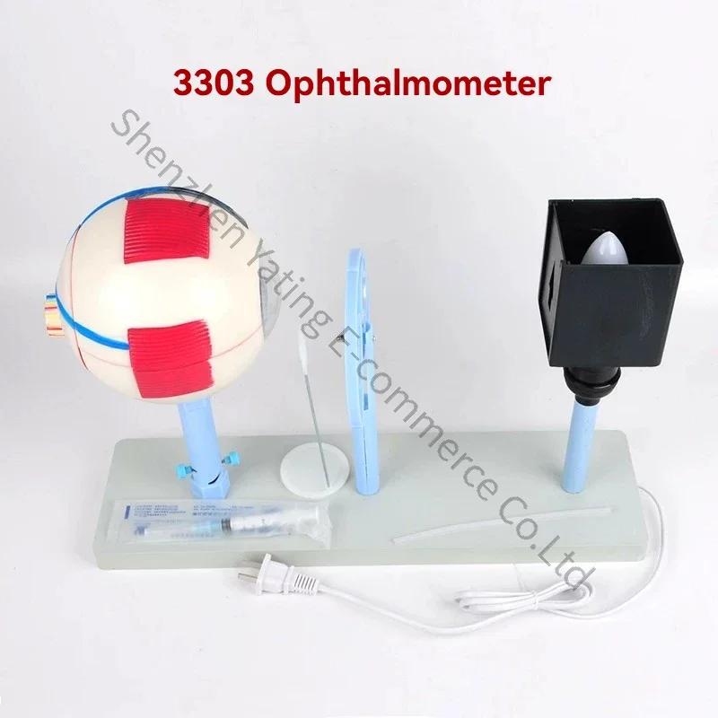 Lens Curvature Variable Eye Imaging Structure Teaching Instrument Experimental Human Eye Instrument
