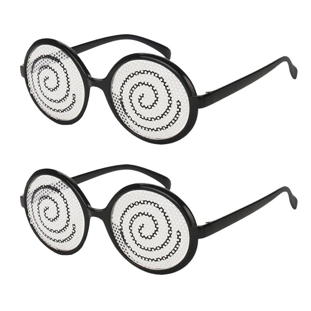 2 個面白いメガネクリエイティブ眼鏡パーティーコスチューム装飾眼鏡仮面舞踏会カーニバルハロウィンブース小道具パーティー