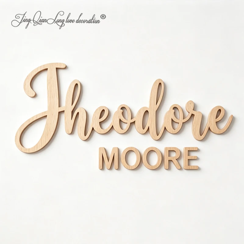 Gepersonaliseerd naamplaatje v - Baby Nursery Name Letters recensie en prijs