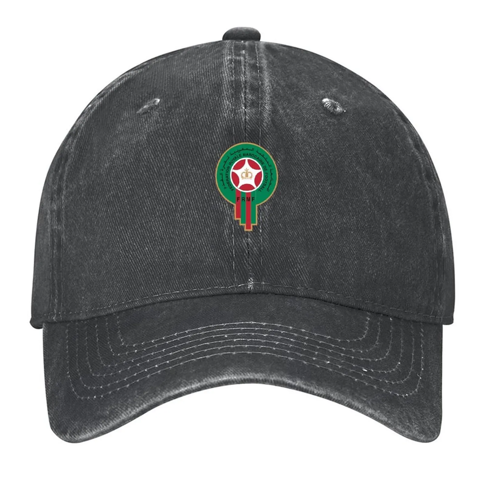 

Royal Moroccan Football Federation Baseball Cap luxury woman cap men's big size hat cute Luxury Hat Man Women's