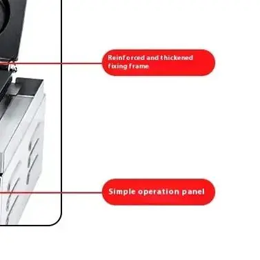 

Электрическая машина для изготовления пончиков 1550 Вт, коммерческая машина для изготовления пончиков с антипригарной поверхностью, двухсторонняя нагревательная машина для вафельных пончиков