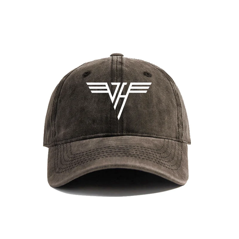 Van Halen Distressed Baseball Cap Adult Unisex Adjustable Retro Dad Hat Summer Breathable Hats MZ-257