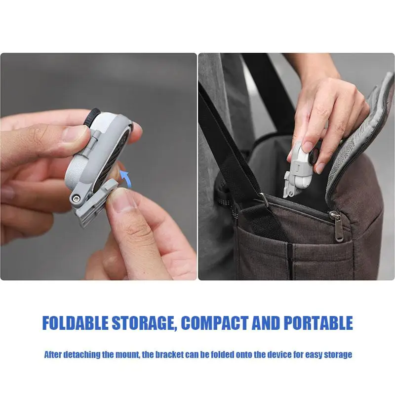 VOLODYMYR สําหรับ DJI Neo Mount Adapter ผู้ถือกล้อง Shock-proof ขยายขาตั้งสําหรับ Insta360 GO 3/Insta 360 GO 3S