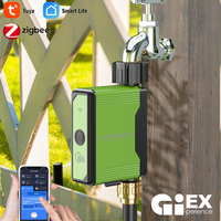 2024 NEW ZIGBEE WIFI Garden Watering Timer Smart Sprinkler Drip Irrigation System Built-in Water Flow Recorder Controller TUYA