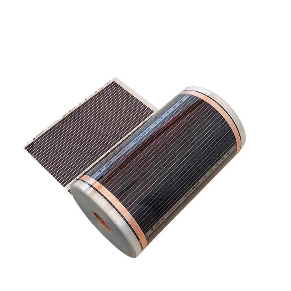 

Underfloor Electric Heating Film Healthy Heating Foil Mat Healthy Healthy Floor Heating Infrared Film 50CM Width Made In Korea