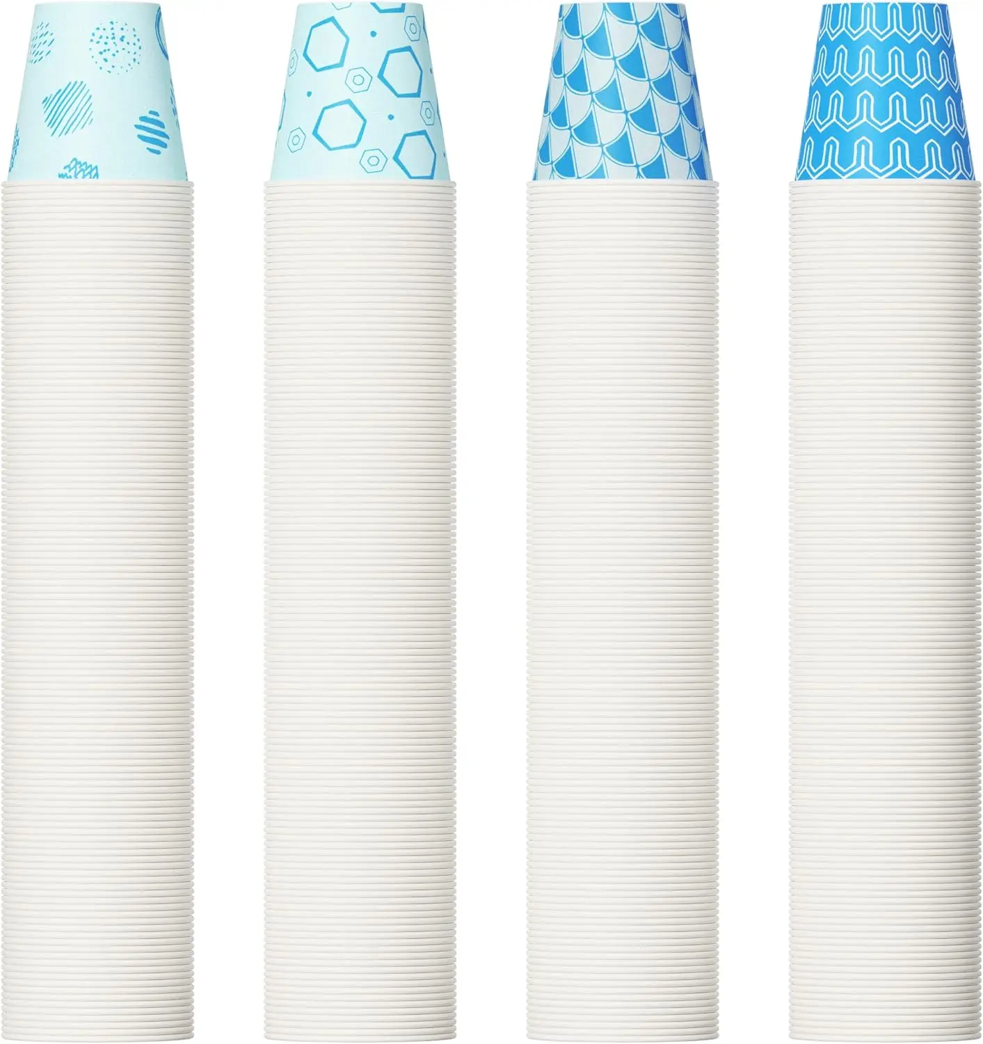

[800Pack] 3 oz Paper Cups, Small Mouthwash Cups, Disposable Bathroom Cups, Paper Cups for Party, Picnic, BBQ, Travel, an