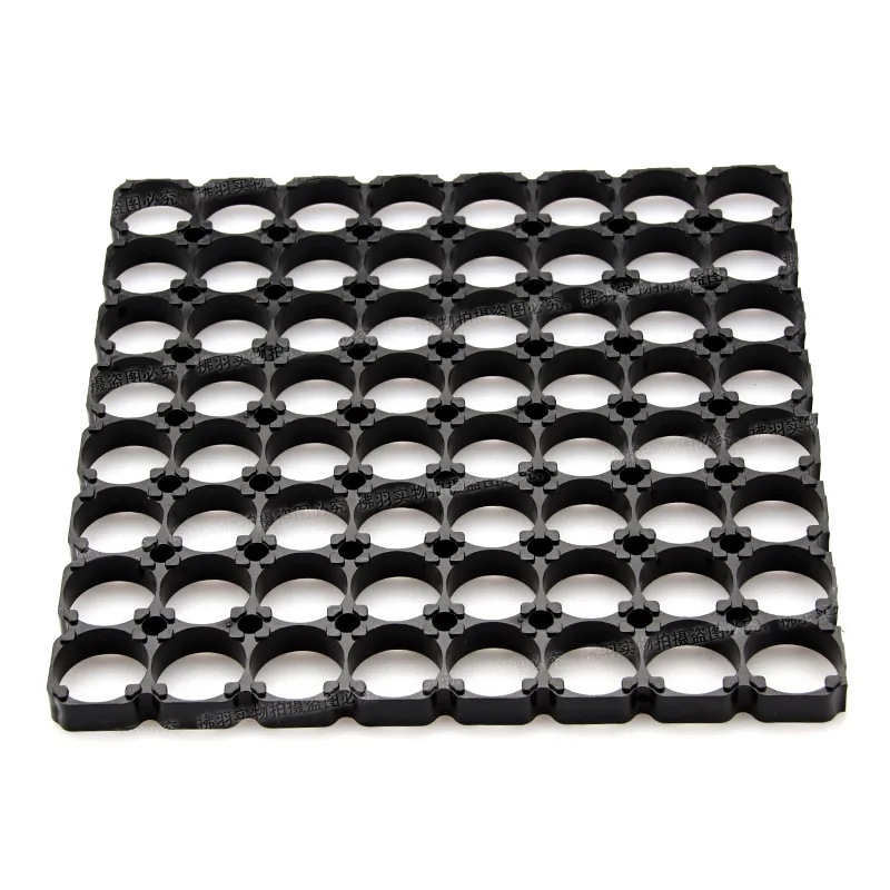 

600pcs/lot MasterFire 8*8 Cell 18650 Battery Spacer Radiating Shell Plastic Heat Holder Bracket Batteries Storage Box Brackets