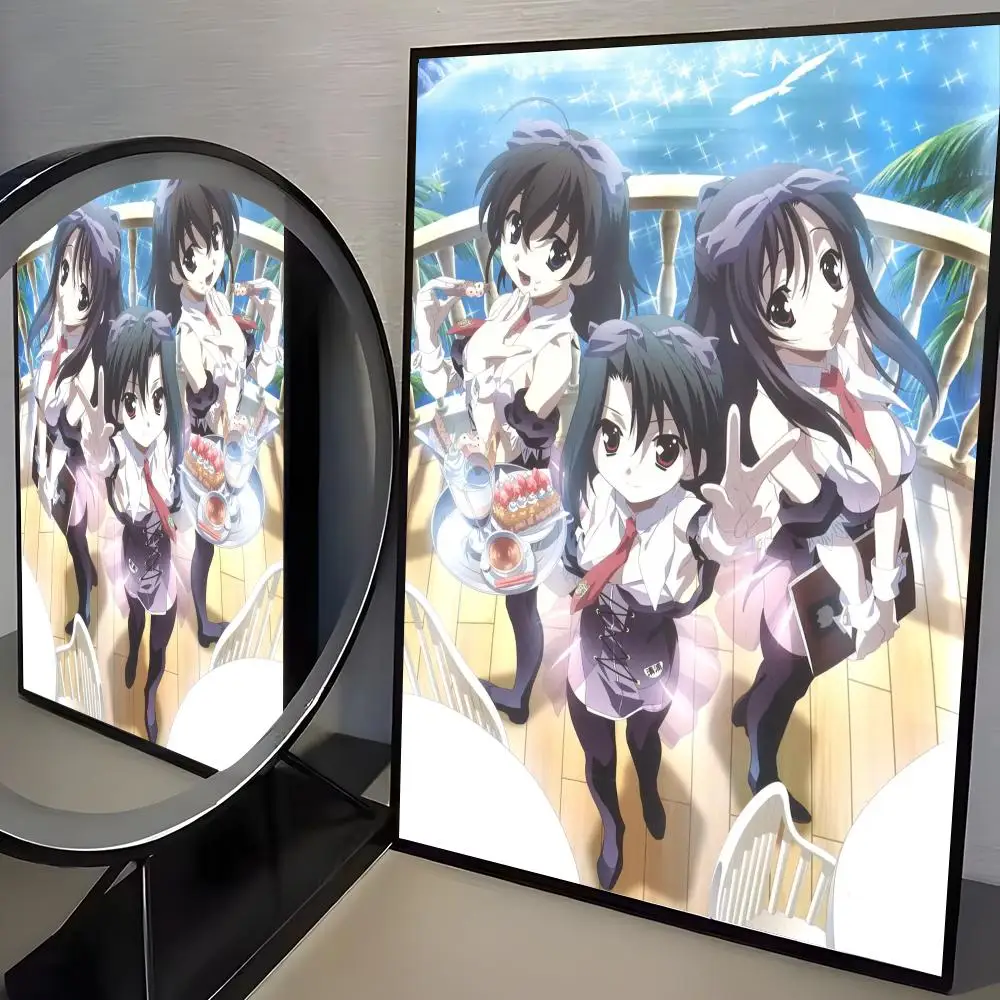 Anime School Days Poster HD, selbstklebende Wanddekoration für Zuhause, Büro, Wohnheim, Schlafzimmer und mehr, ideale Geschenkidee – Detail 12