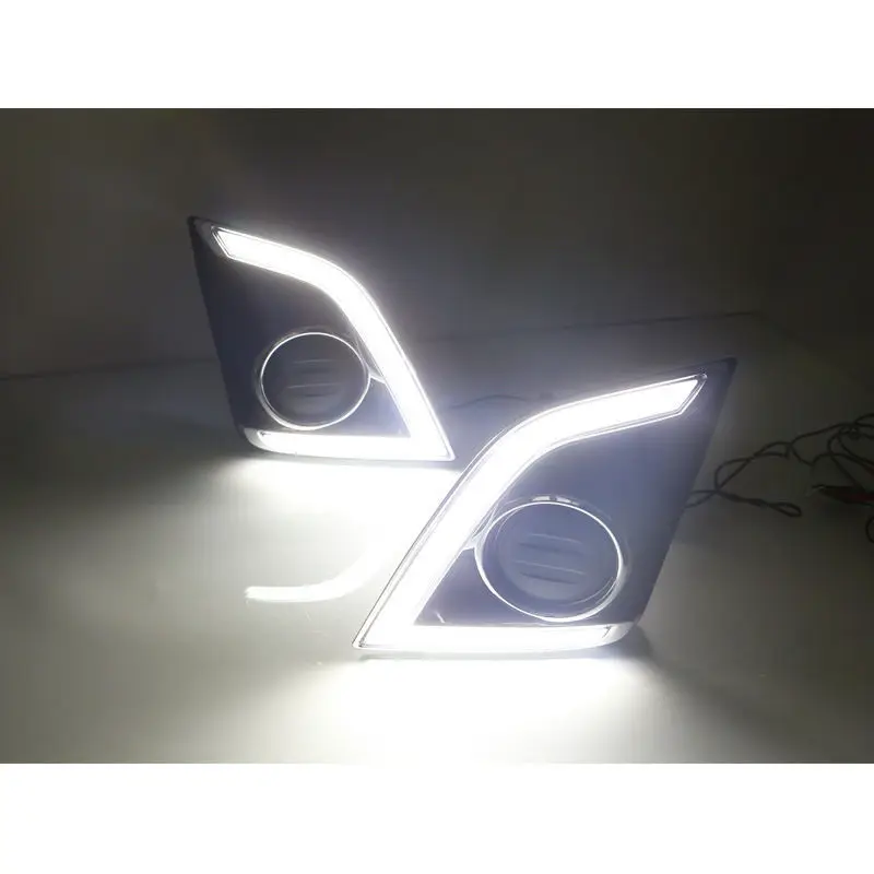 SAARApplicable16-17Style IsuzuD-MAXCaminhão de captação com luz de circulação diurna18StyleD-MAXLâmpada de condução diurna