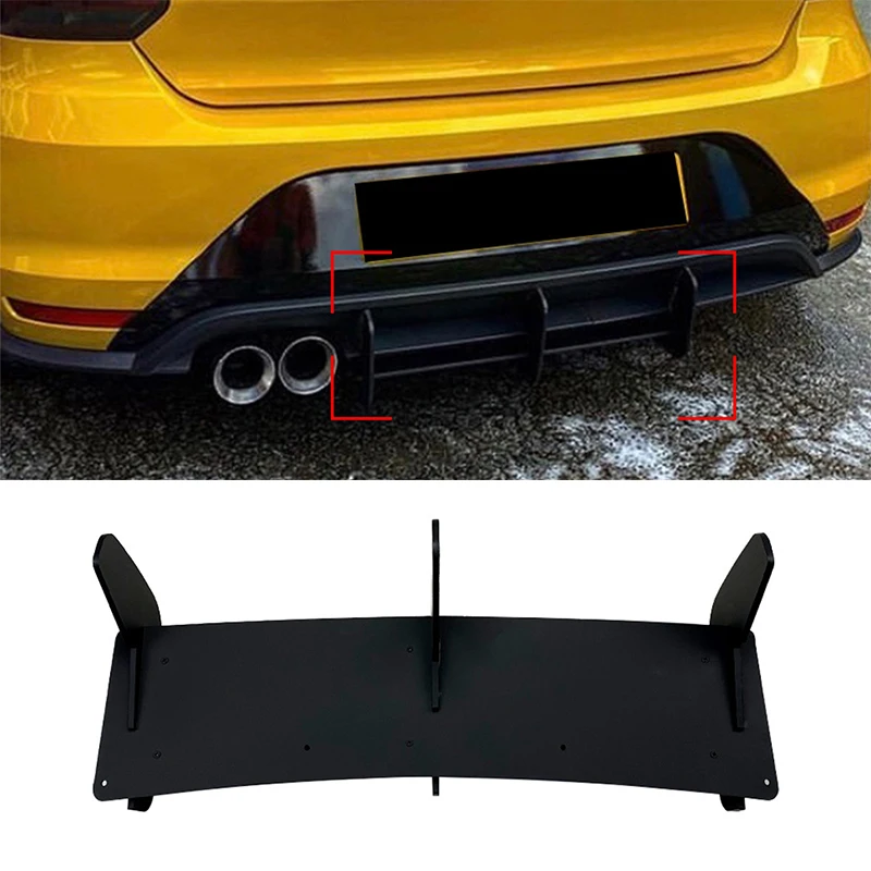 

Rear Bumper Diffuser Lip Rear Side Splitters Spoiler Lip For Volkswagen Polo GTI 2011-2018 Rear Bumper Protector Car Accessories