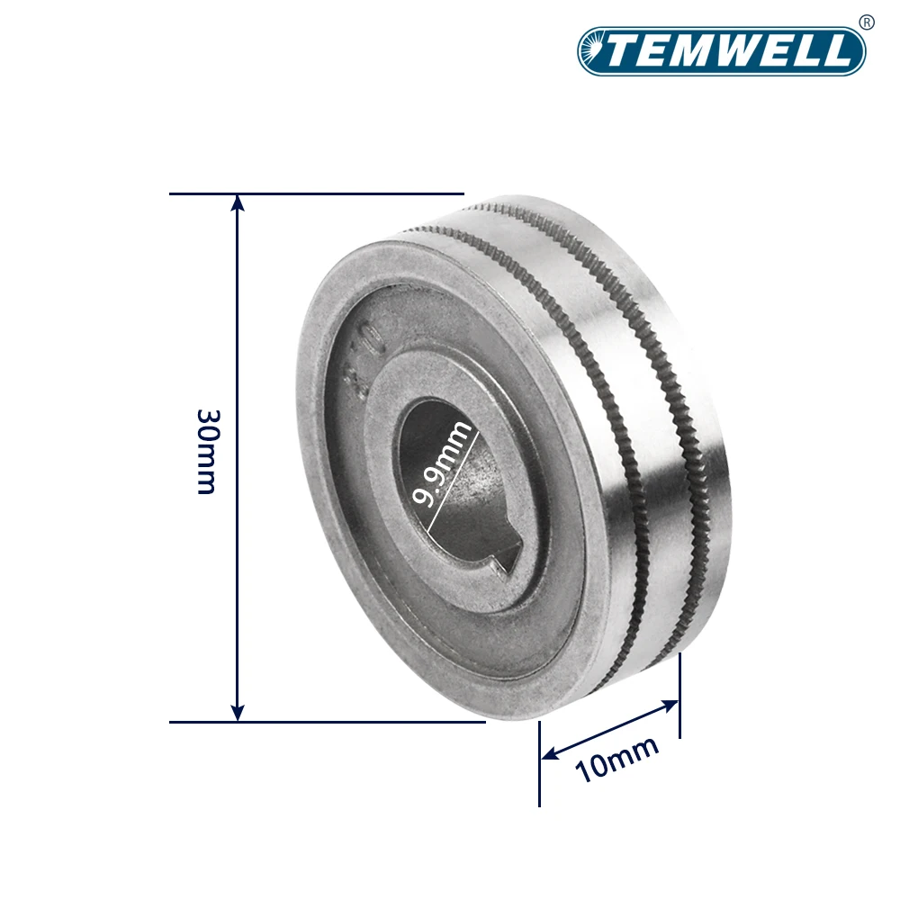 wire feeding roller 5KG 0.8mm 1.0mm 1.2mm 1.4mm MIG/MAG Welding Double Size 30x10x10mm LRS-775S SSJ-29 Wire Feeding Machine