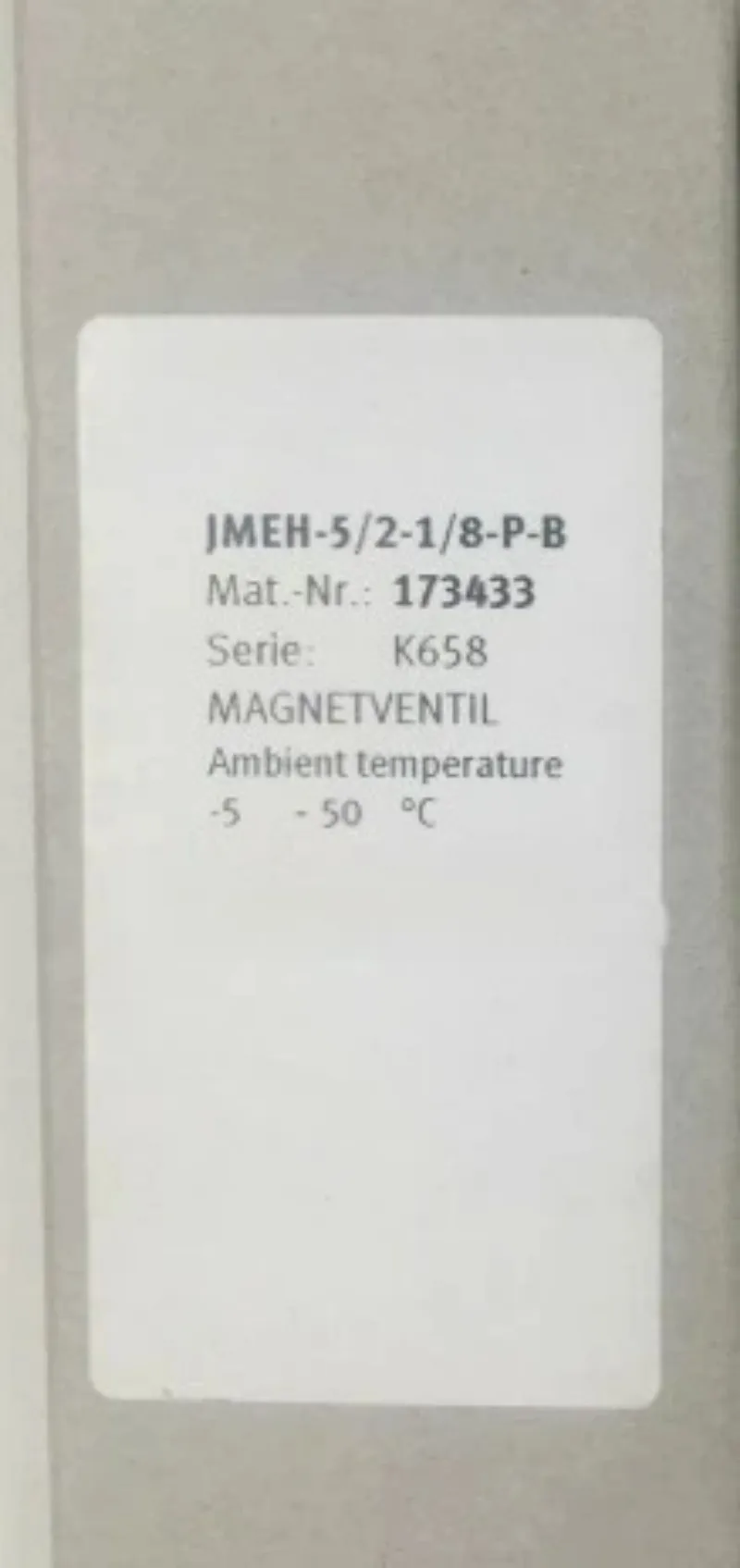 

Brand New 1PC JMEH5/21/8PB Fast transport