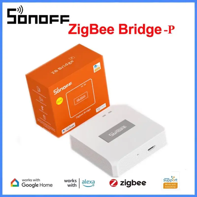 SONOFF ZBBridge Pro Smart Zigbee Getaway Hub Zigbee Bridge Via eWeLink App Smart Home Works With Alexa Google Home ZigBee Sensor