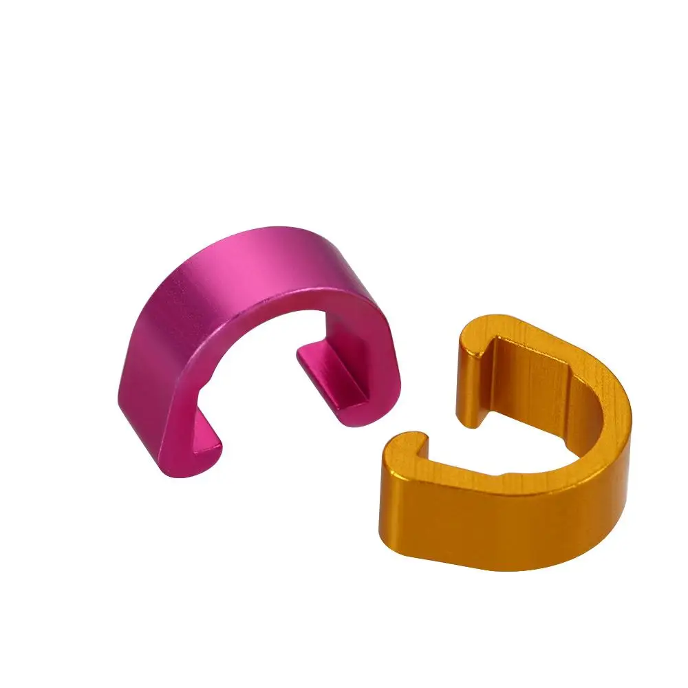 Parts For Shifter Cable Aluminum Alloy Road Bike MTB Bike C Shape Buckle Fixed Tubing Clips Fixed