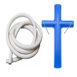 Bovine Cow Cattle Gastric Washing Flushing Rubber Tube Dispenser Dosing Pipes Mouth Opener Livestock Farming Tools