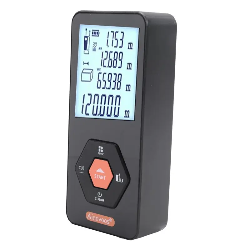 

Цифровой лазерный дальномер A24F, перезаряжаемый, с функцией измерения расстояния, лазерная рулетка, измеритель расстояния