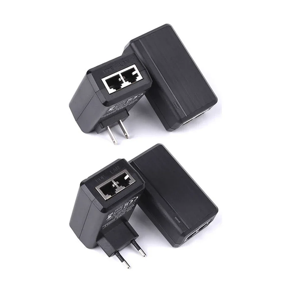 Imagem -03 - Poe Injector 1000mbps para Câmera ip de Cctv Fonte de Alimentação Adaptador Ethernet 15v 1a 24v 1a 48v 5a eu e Nós Plug