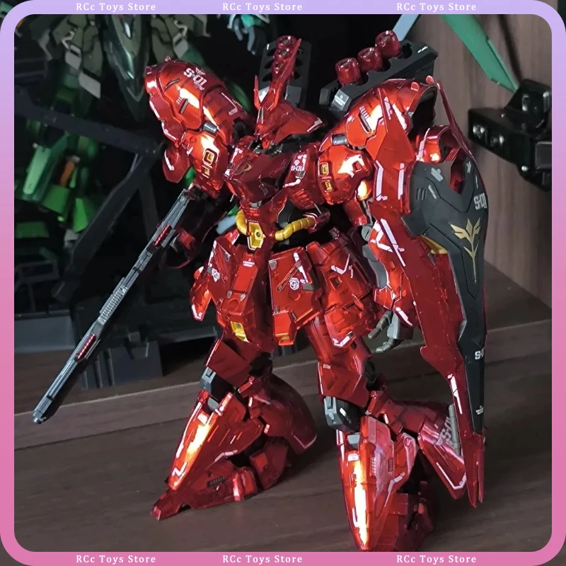 

НОВИНКА GAOGAO 1/144 RG Msn-04 Sazabi Double Horn Funnel: Сборная модель, пластиковый каркас, фигурка робота, пластиковая модель-игрушка