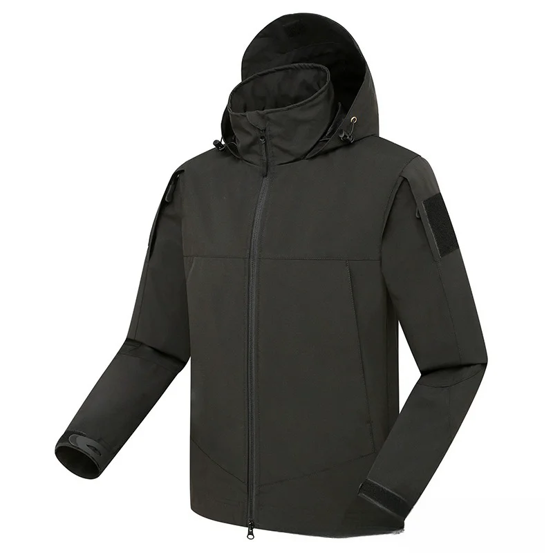 Chaqueta táctica delgada impermeable a prueba de viento, traje de Montañismo de Softshell compuesto único, cálido, primavera y otoño