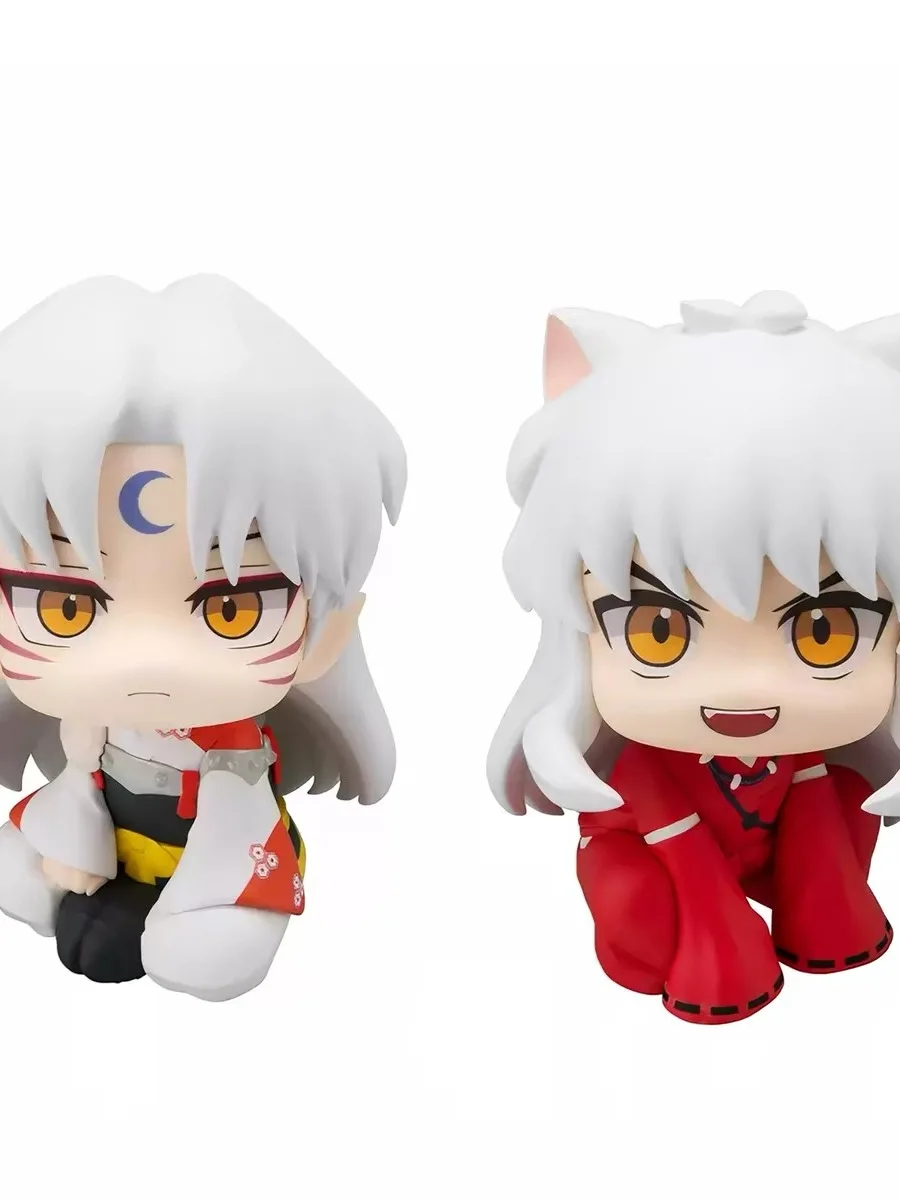 MegaHouse MH Look up Inuyasha KILLING BLOW Q Version Collectible Figure Anime Japanese Series PVC Material 100mm Height