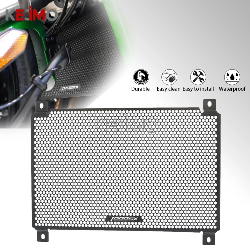 

Accessories Motorcycle New Radiator Grille Guard Protector Cover Protection FOR Kawasaki Ninja 1000SX 1000 SX 2020-2025 2024 23
