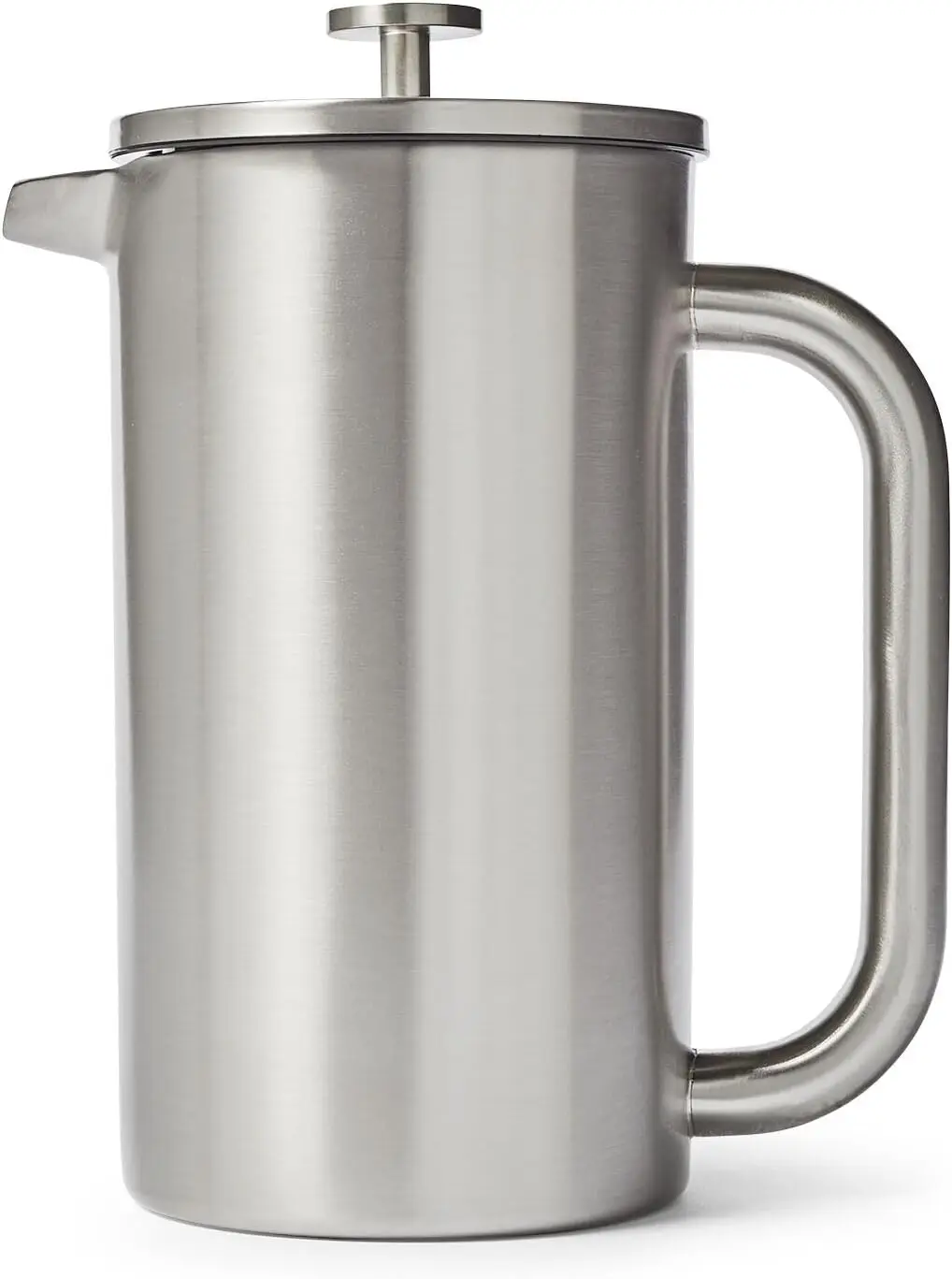 

Double-Wall Stainless Steel French Press, 8 Cup, Silver