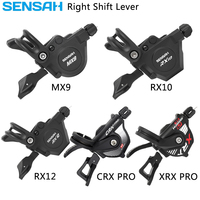 SENSAH MTB Bike Right Shift Lever MX9 RX10 RX12 CRX PRO XRX 9/10/11/12 Speed Bicycle Trigger Shifter Bicycle Parts