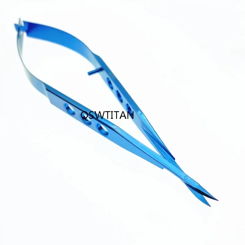 QSWTITAN مقص العيون Westcott غرزة مقص العين أداة الجراحة المجهرية التيتانيوم مقص العيون