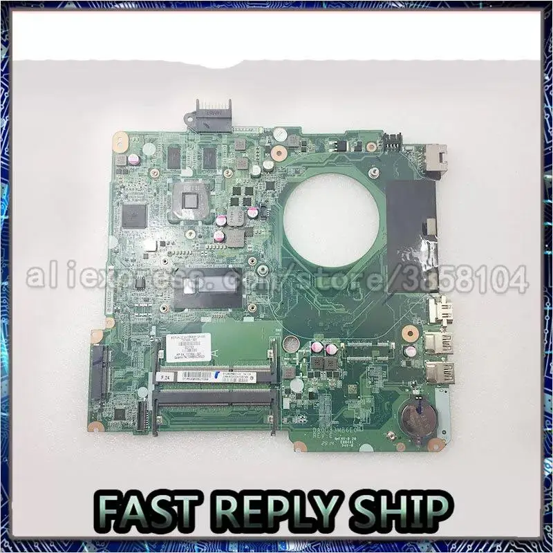 737669-001 737669-501 737669-601 DA0U83MB6E0 For HP Pavilion 15-N Laptop Motherboard SR170 i5-4200 CPU notebook pc mainboard