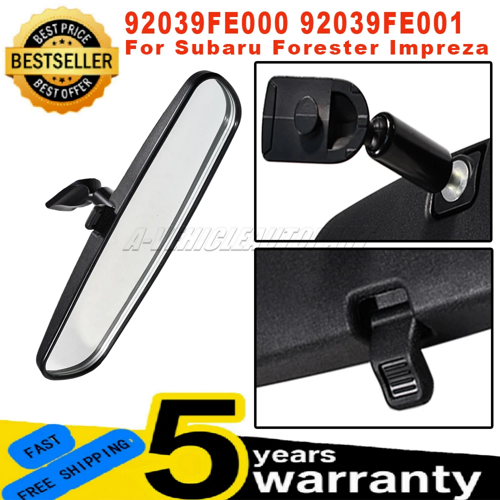

New For Subaru Forester Impreza 1 Pc Interior Rear View Mirror 92039FE000 black 92039FE001 rearview mirror car accessories