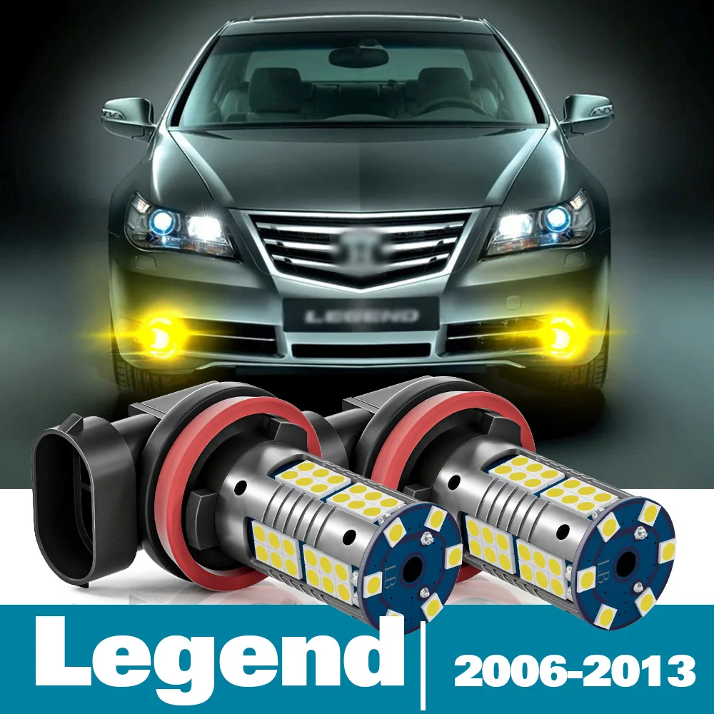 

2 шт., светодиодные противотуманные светильник для Honda Legend Accessories 2006 2007 2008 2009 2010 2011 2012 2013