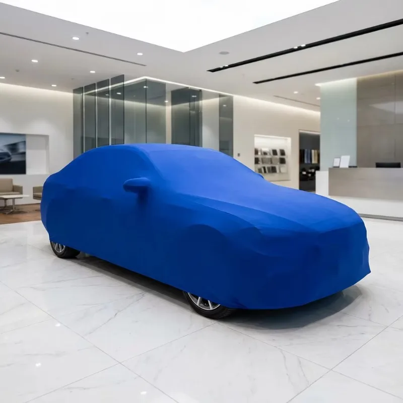 Bulk Order Stretch Velvet Car Cover Multiple Colors Customizable Wholesale Price OEM Custom Logo Indoor Dustproof