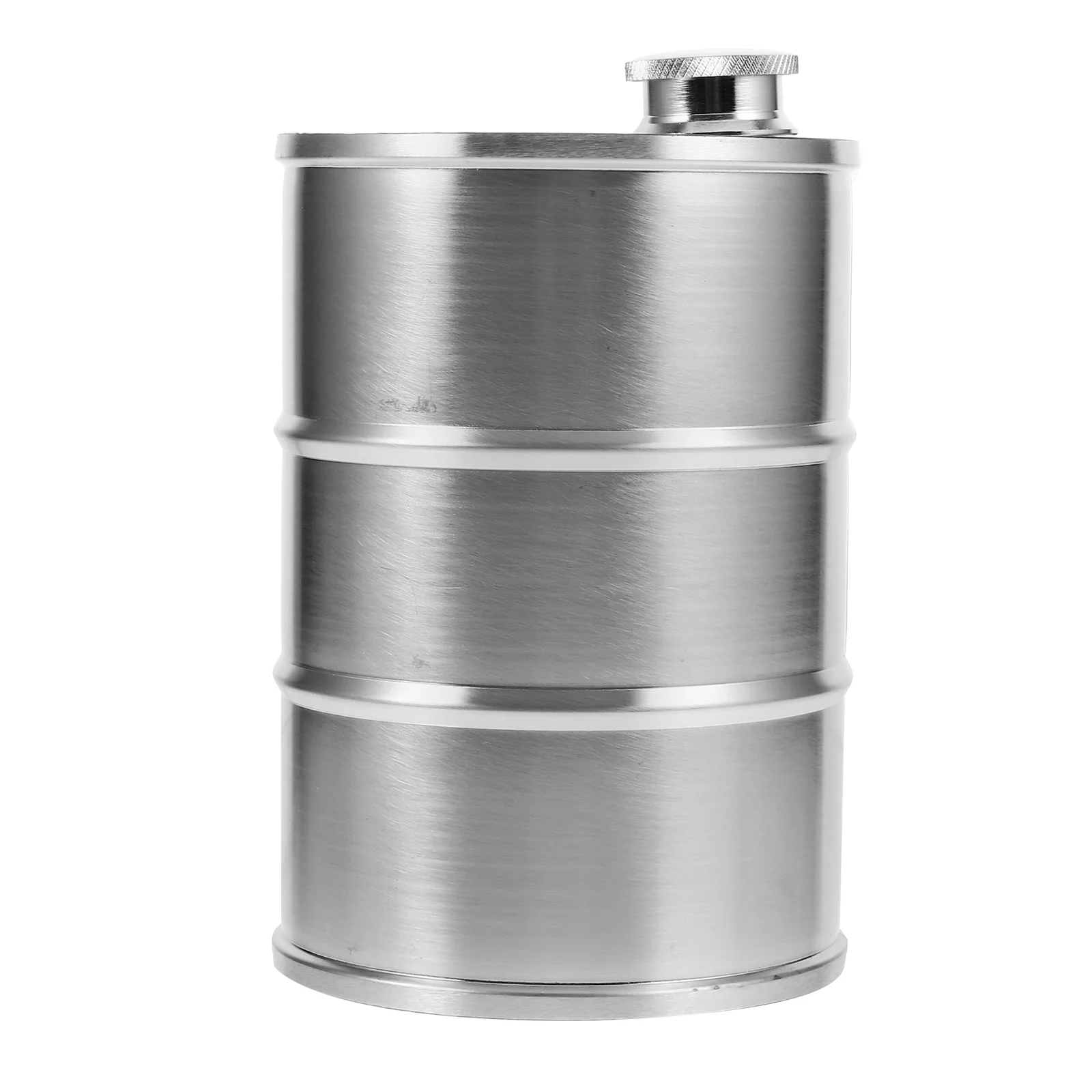 

Oil Barrel Flask Metal Oil Can Stainless Steel Milk Pail Milk Can Drink Container25oz 750ml metal can