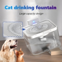 Hot Smart Silent Cat Water Dispenser Automatic Circulating Electric Pet Cat Feeder Water Dispenser 2.5L Large Capacity Pet Bowl