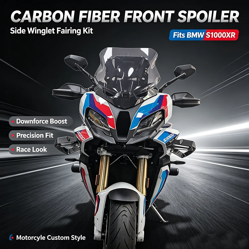 Motorcycle Side Winglet Spoiler For BMW S1000XR S 1000 XR 2019-2024 Retrofit Aerodynamic Cowling Fairing Fixed Wing