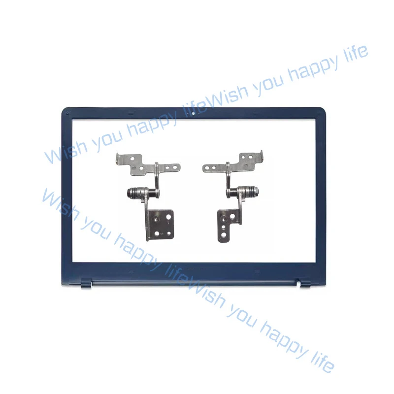 Novo conjunto de capas frontais e traseiras com dobradiças para Samsung NP510R5E NP470R5E azul