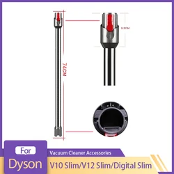 Dyson v12 v10用延長ロッド,スリムデジタルメタルチューブ,ハンドヘルド掃除機ツールアクセサリー,スペアパーツ