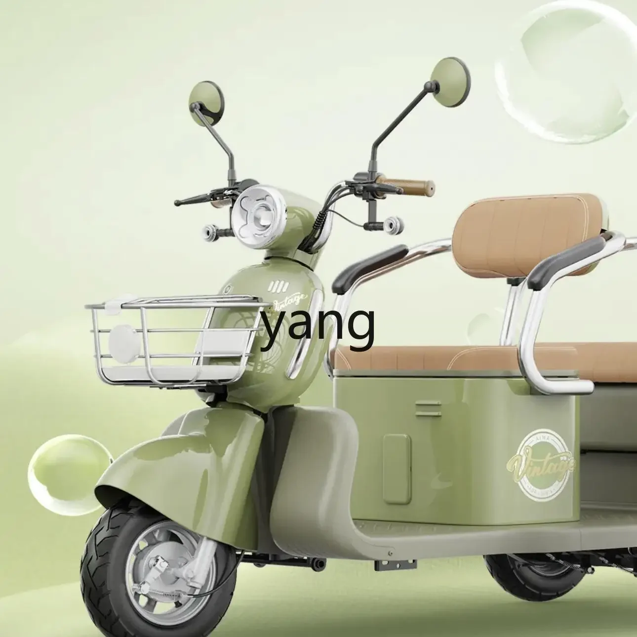 yjq electric tricycle Xingyu A3 lady small and medium-sized battery car household transportation