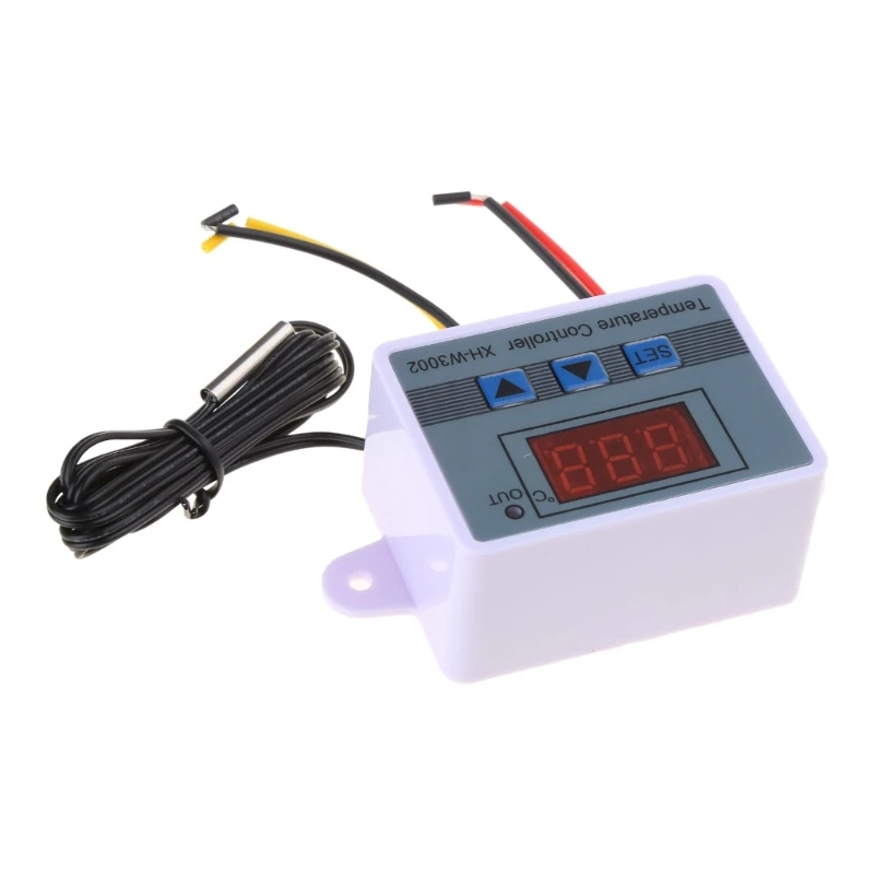 Ipiip เทอร์โมคอนโทรลเลอร์อุณหภูมิแบบดิจิตอล Thermoregulator Incubator 220V 12V 24V