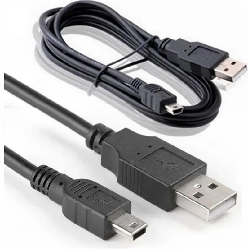 0.8M Kabel USB 2.0 A męski do Mini B 5-pinowy 5P T Port MiniUSB do urządzeń MP3 MP4 Aparat Telefon komórkowy HardDisk Komputer