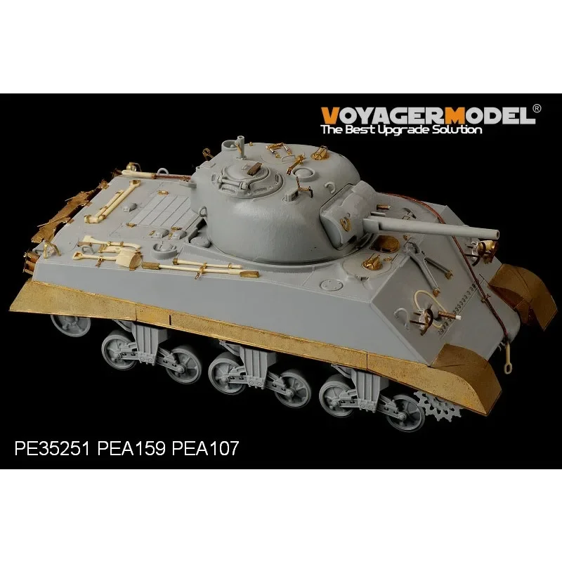 

Модель Voyager PEA159, масштаб 1/35, USMC M4A2, средний танк, поздняя версия, боковые юбки (для комплекта DRAGON)