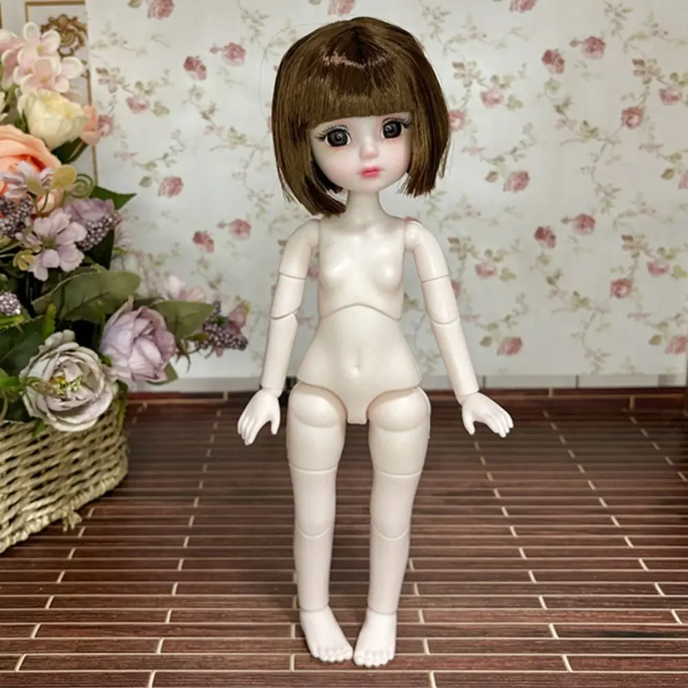 

Without Clothes 1/6 BJD Doll Multi-Joint White Skin Doll Body Movable Model Body Doll Replacement Body Girls Children