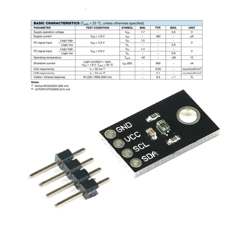 Professional 6075 Light Sensing Unit Solar Light Intensity Sensors Detection Module for Computer Boards