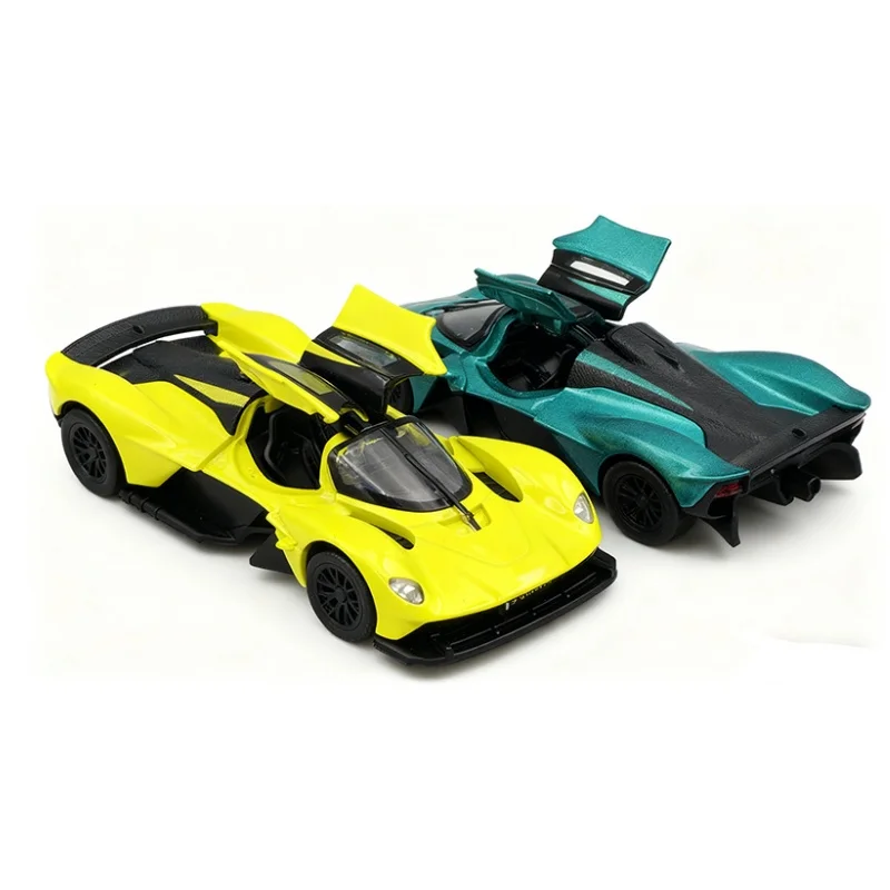 1/39 Aston Martin Valkyrie Legering Spoor Sportwagen Model Diecast Metaal Super Racewagen Voertuigen Model Hoge Simulatie Kids Geschenken