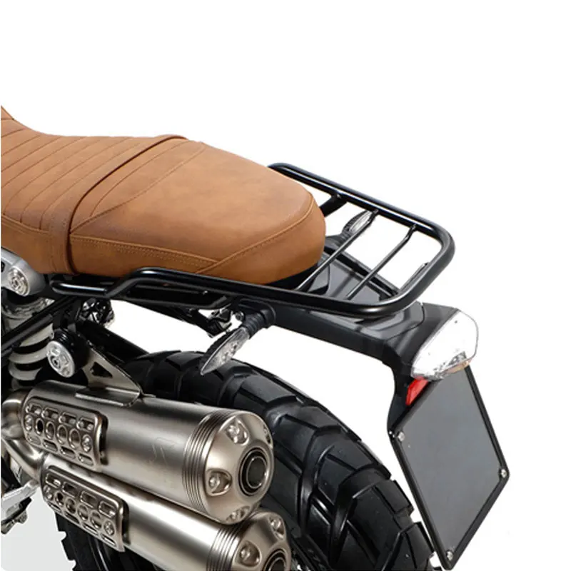 Motorcycle Rear Seat Rack With Handle Grip Luggage Bracket Carrier Cargo Shelf Support For BMW R Nine T R9T Pure Racer 2014-2022