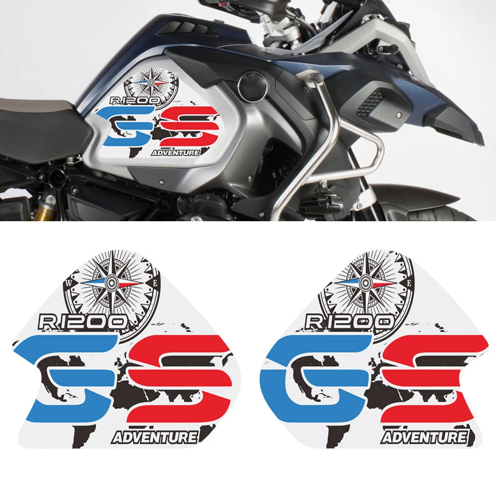 

Tank Pad Protector R 1200 GS Stickers Oil Gas Fuel Decals Adventure For BMW R1200GS R1200 ADV GSA