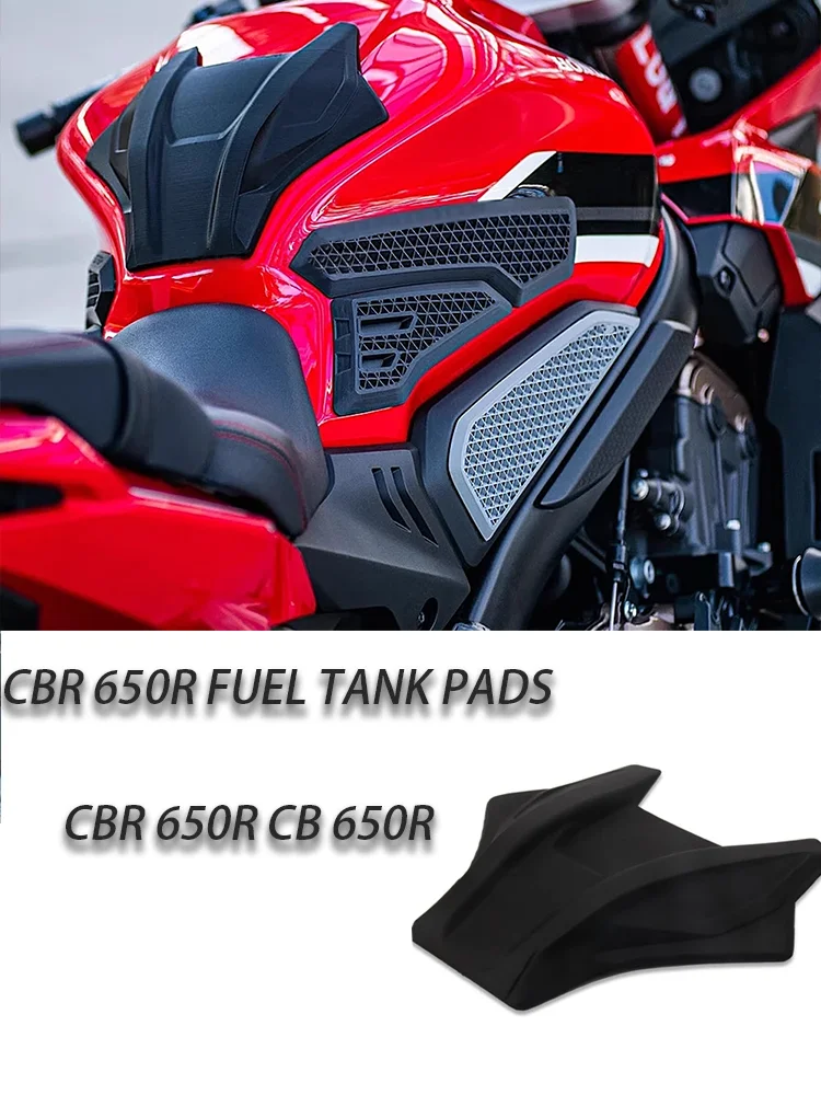 

Наклейка на топливный бак мотоцикла Honda CB650R, CBR650R, Черная защитная наклейка на аксессуар
