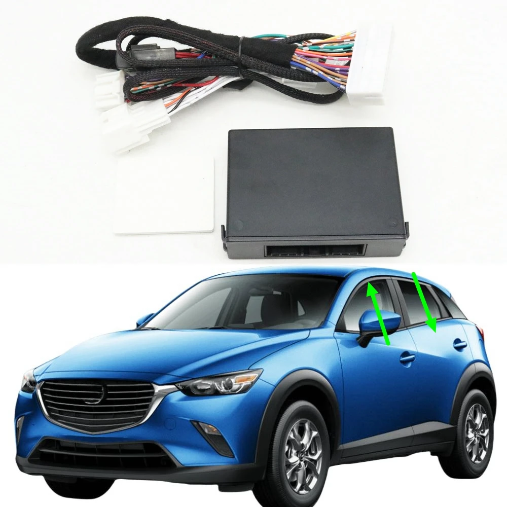 RHD Auto Window Glass Close Opening Lifter Plug And Play Control Device Kit For Mazda 3 AXela CX-3 16-22 CX-5 14-19 2 Demio