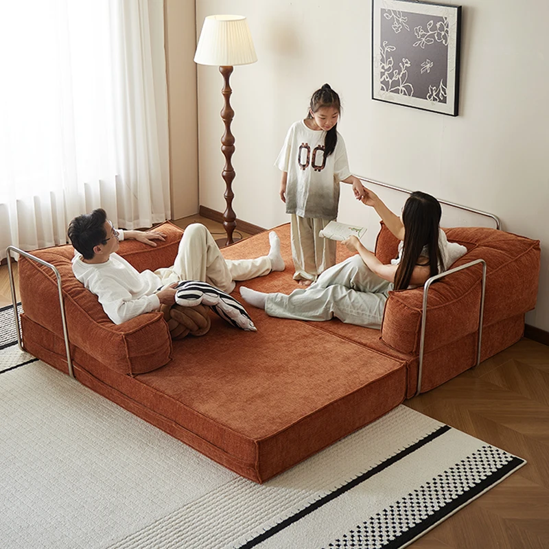 Sofás Modulares Premium para Sala de Estar, Multifuncionales, Cómodos, Estilo Europeo Moderno, Sofás de Compresión, Muebles Sencillos